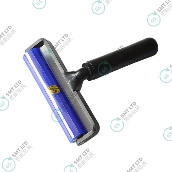 12 Inch Silicone Dust Roller Dust Bar Black Aluminum Plastic Handle Anti Static Silicone Roller