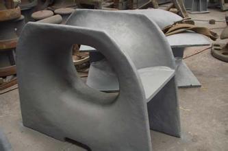 Stainless Steel Panama Mooring Components / Marine Chocks With Sandblasting Surface