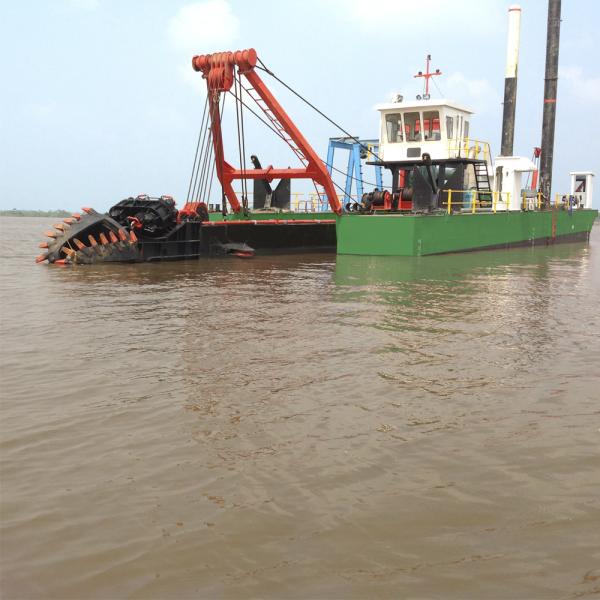 26inch Diesel Cutter Head Suction Dredge For River Sand Dredging