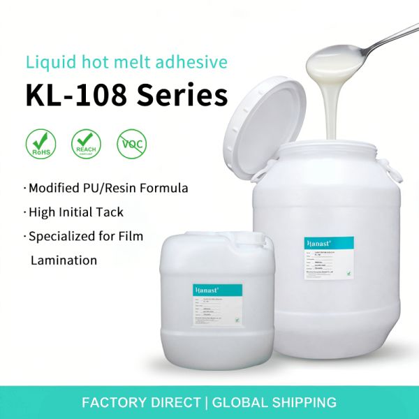 KL-108 Tropical Grade Water-based Adhesive - Fast Drying & Stable in High Humidity