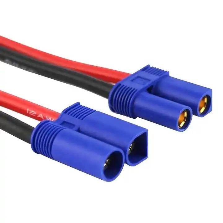Проводка 10AWG 12AWG провода соединителя переходника кабеля EC5 EC3 силикона для трутня мотора ESC