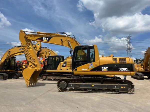 Used Caterpillar 320CL Used Excavators Cat for Construction Work