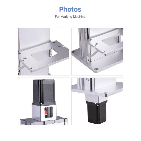 Marking Machine Laser Spare Parts , Electric 50cm Lifting Stand Column