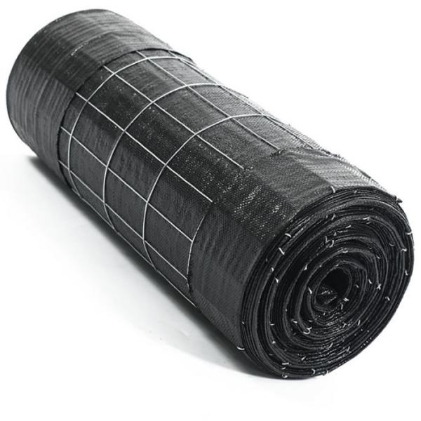 Recinto de barro de acero inoxidable de 14 calibres con tela de polietileno