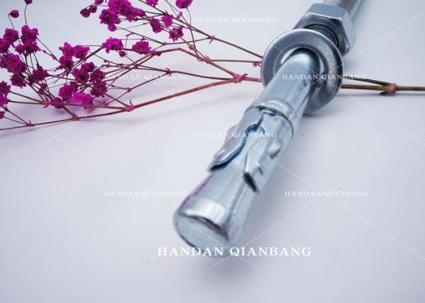 M6-M24 Expansion Anchor Bolt / Anchor Wedge Bolts With Blue & White Zinc Plated