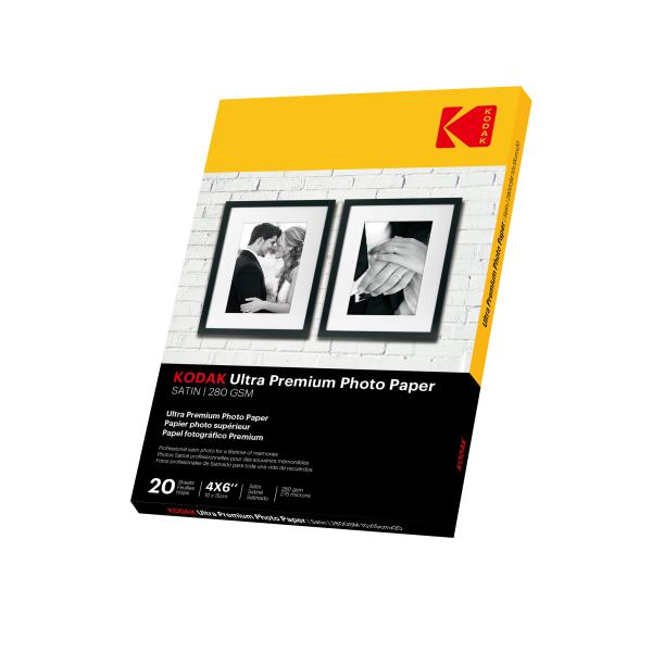 Custom Kodak Inkjet Photo Paper 4 X 6 100 Sheets RC Glossy Surface Finish