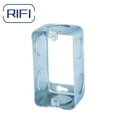 0.8mm Caixas de conduto elétrico Utilidade Octagonal Extensão EMT Outlet Box