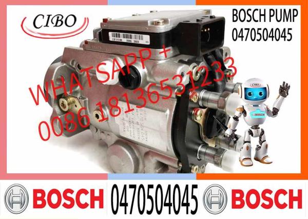 Pompes à injection de carburant diesel 0470504037 0470504045 0470504026 0470504031 pompe à carburant diesel 4KH1 4JH1 VP44