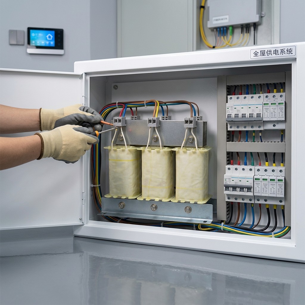 High Efficiency Input Line Harmonic Filter Three Phase Reactor For VFD Inverter System
