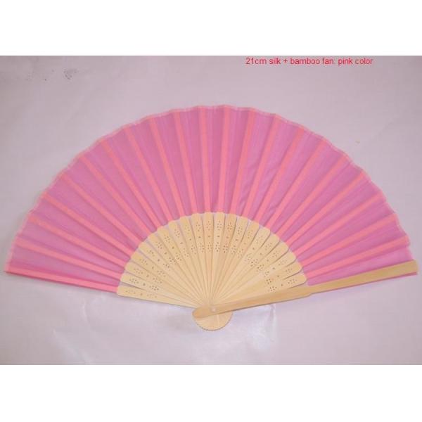 Естественные бамбуковые нервюры и складывать бумаги/Силк вручают вентиляторов Веддинг вентилятор благосклонности 21км 23км