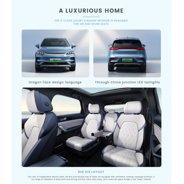 600Km BYD Tang EV 2023 7 Seater Electric Car Long Range SUV