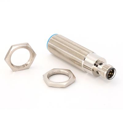 M12 Conector Sensores Ultrassonicos Industriais NPN PNP 60-1000mm Faixa de detecção