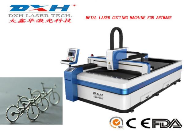 High Speed CNC Metal Laser Cutting Machine For Stainless Steel / Aluminum