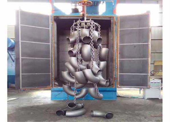 Y Hook Type 180kg / Min Shot Blasting Machine