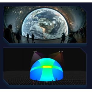 Flyin A1 4K Edge Fusion Dome 3D Mapping Large Venue Projection System Immersive Room