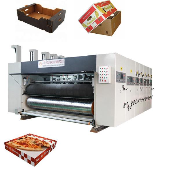 Полноавтоматическая печатная машина Flexo 5 цветов для рифленой коробки