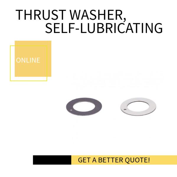 WC10 Thrust Washers Self Lubricating Plain Bearing  Lined 20-10-1.5mm