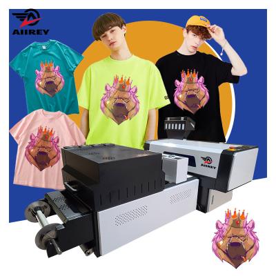 2 Head XP600 30cm A3 DTF Transfer Film Printer Three Stage Heating