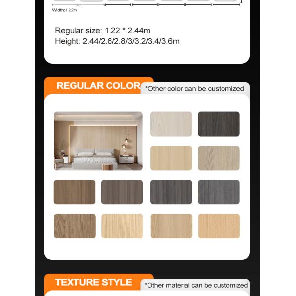 1200*2440 Бамбуковая древесная фанера из древесного угля