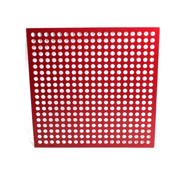 Light And Beautiful Decorative Perforated Metal Sheet Panels Exterior