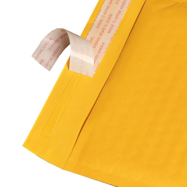 Shockproof Clothing Cosmetics 20*24cm Kraft Bubble Mailer