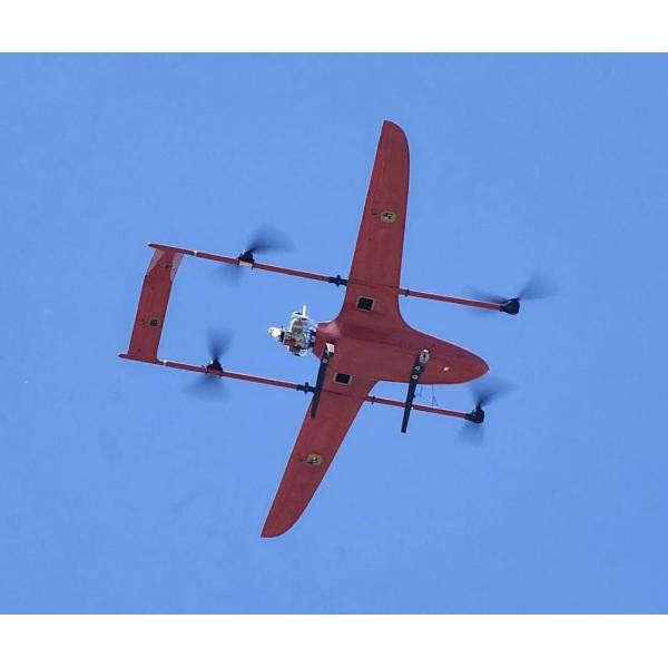 New Gasoline VTOL 18Hours Endurance ,350Km Range for Survey, Surveillance and Border Patrol