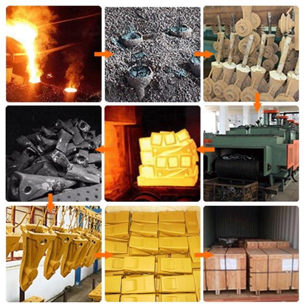 Сделано в Китае Горячая продажа PC200-6 Робби экскаватор запасные части ведро зуб 205-70-19570