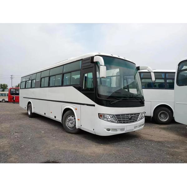 Autobus Yutong d'occasion en stock Zk6112d 53 sièges Dachai Diesel type Euro 2 moteur avec porte du milieu