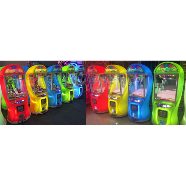 Colorful Super Box 2 Mini Claw Arcade Game Machine For Shopping Mall