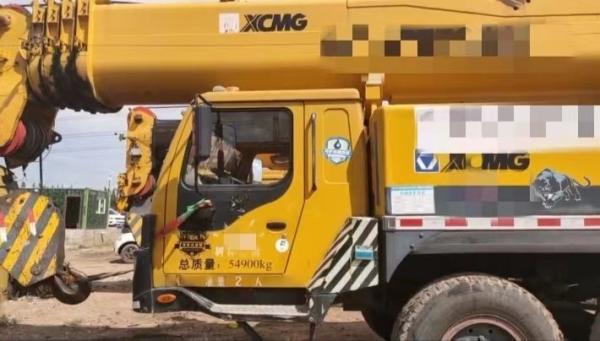 2016 Xg100t Grue de camion Grue mobile Grue hydraulique Grue cargo Certifié ISO9001