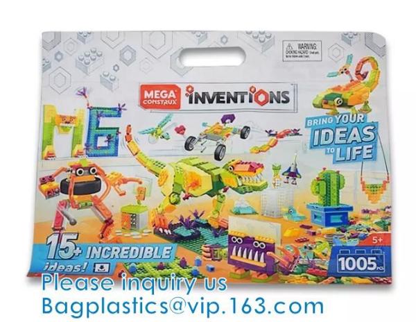 Mylar Plastic Edible, Foil Bag Child Toy Pouch, High Barrier Reclosable Stand Up Zipper Poly Toy Bag