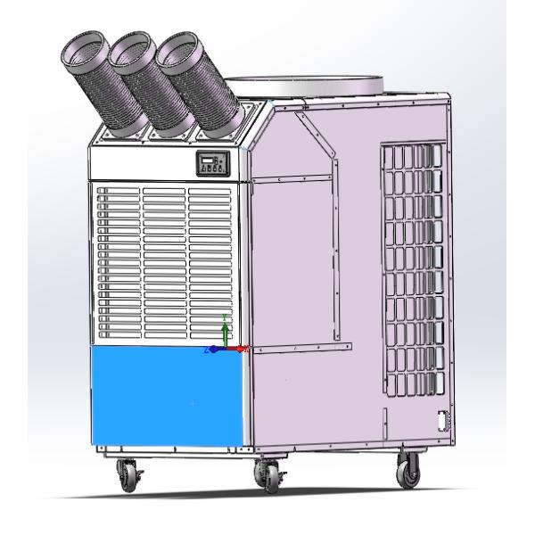 WX180 Refroidisseur de point portable Climatiseur industriel portable Grande capacité de refroidissement