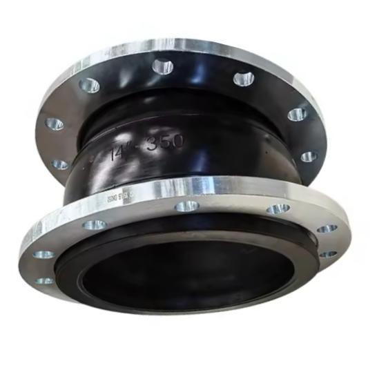 Dn350 Ansi type de bride en acier inoxydable joints d'expansion en caoutchouc à sphère unique flexibles