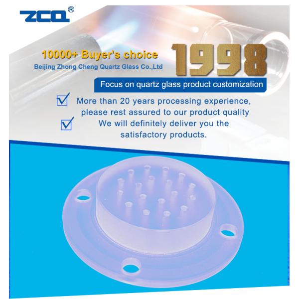 Кварц Cnc разделяет качества электрической изоляции высокой точности превосходные