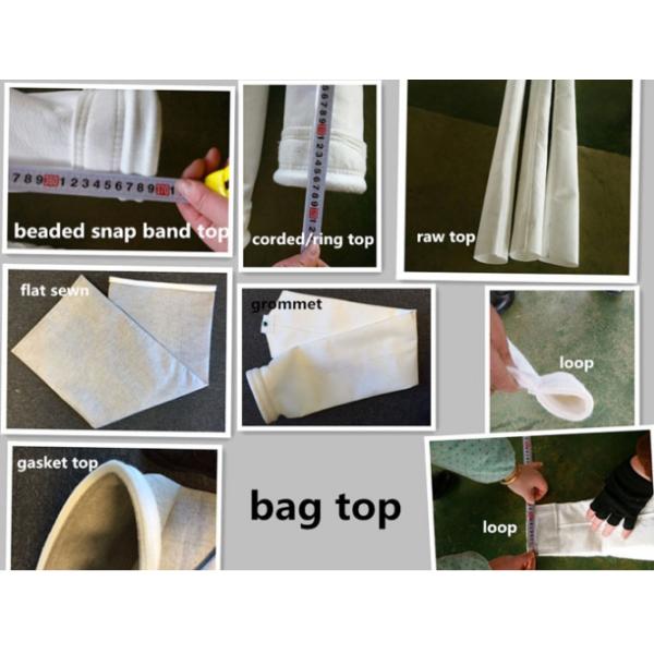 Chemical Stability Liquid Filter Bag , Water Filtration Bag Snap Band Bottom