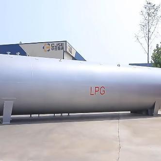 Tanque de almacenamiento de GLP de 10000L, presión de 17.5 bar, vertical u horizontal