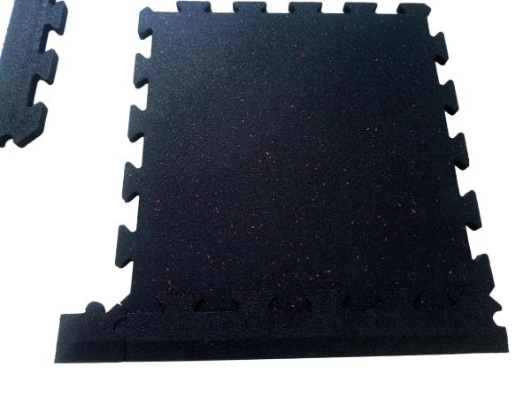 Hassle Free 5 Minute Install Interlocking Rubber Mats No Glue No Tools DIY-Friendly for Any Space