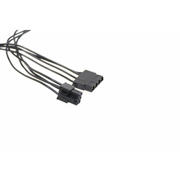 QingSea Power Supply Modular Cable Kit 24 Pin 8Pin 6Pin Length 610mm Black