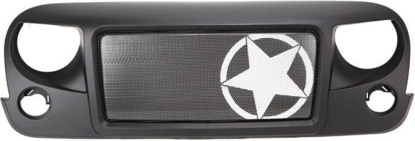 JK Avengers front grille - World War II Five Stars,ABS,Jeep Wrangler front grille