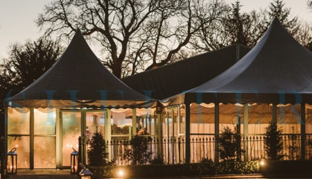 Water Proof, UV Resistance, Fire Retardant High Peak Marquee Pagoda Tent On For Party Wedding Event