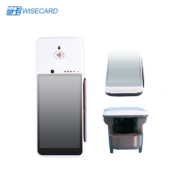 Андроид POS WCT биометрический терминальный с блоком развертки штрихкода PDA