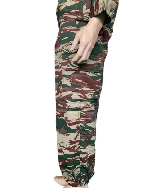 Tactical Tiger Stripe Camo Uniform Set for Outdoor Missions Anti Tearing Camouflage Ripstop Military Uniform Clothing