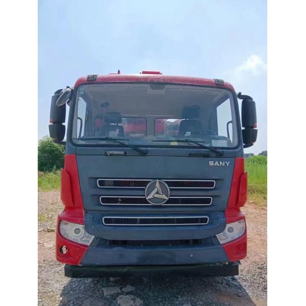 Used 2021 43m Concrete Pump Truck Perfect Original Condition Stable Pumping Work