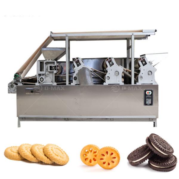 Fully Automatic Multi Function Biscuits Cookies Making Forming Cookie Depositor Machine