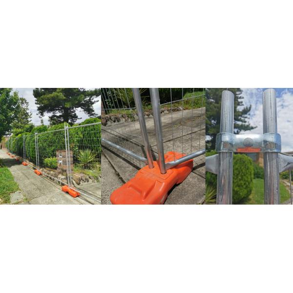 Australia Standard 75x75mm Steel Temporary Fence Welded Construction Removable Panels