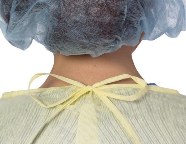 Anti Dust Disposable Isolation Gowns Eliminates Cross Contamination Size S-3xl