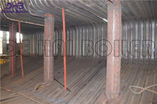 Water Wall Panel Plenum Chamber With Slag Pipe GB Manufacture Standard