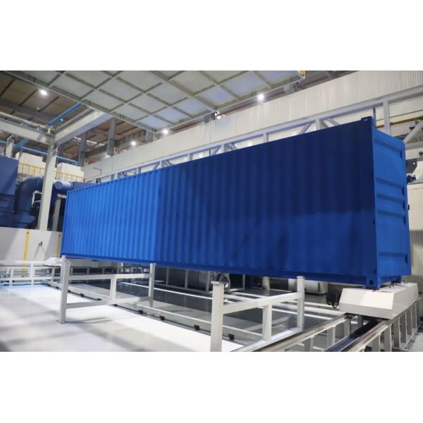 Joystick Control System Car Paint Booth Featuring Chinese Motor Or Import Motor Designed For Vehicle Paint Application