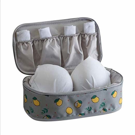 Small Packing Organizer Underwear Storage Bag Polyester / Nylon Material