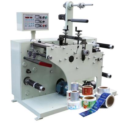 Automatic Rotary Die Cutting Machine for Self-Adhesive Labels with Slitting & Rewinding